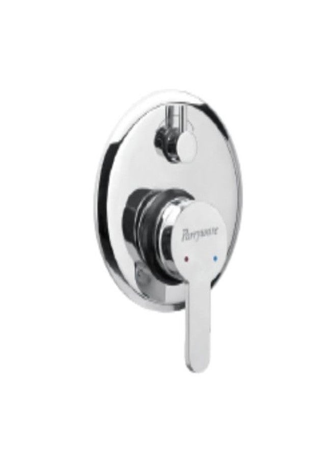 PARRYWARE Claret Series Hi Flow Concealed Fitting 2 Way Diverter (Chrome), G5285A1 | Compulsory Accessory G4887A1 | Wall Mounted, Knob Selector with Button